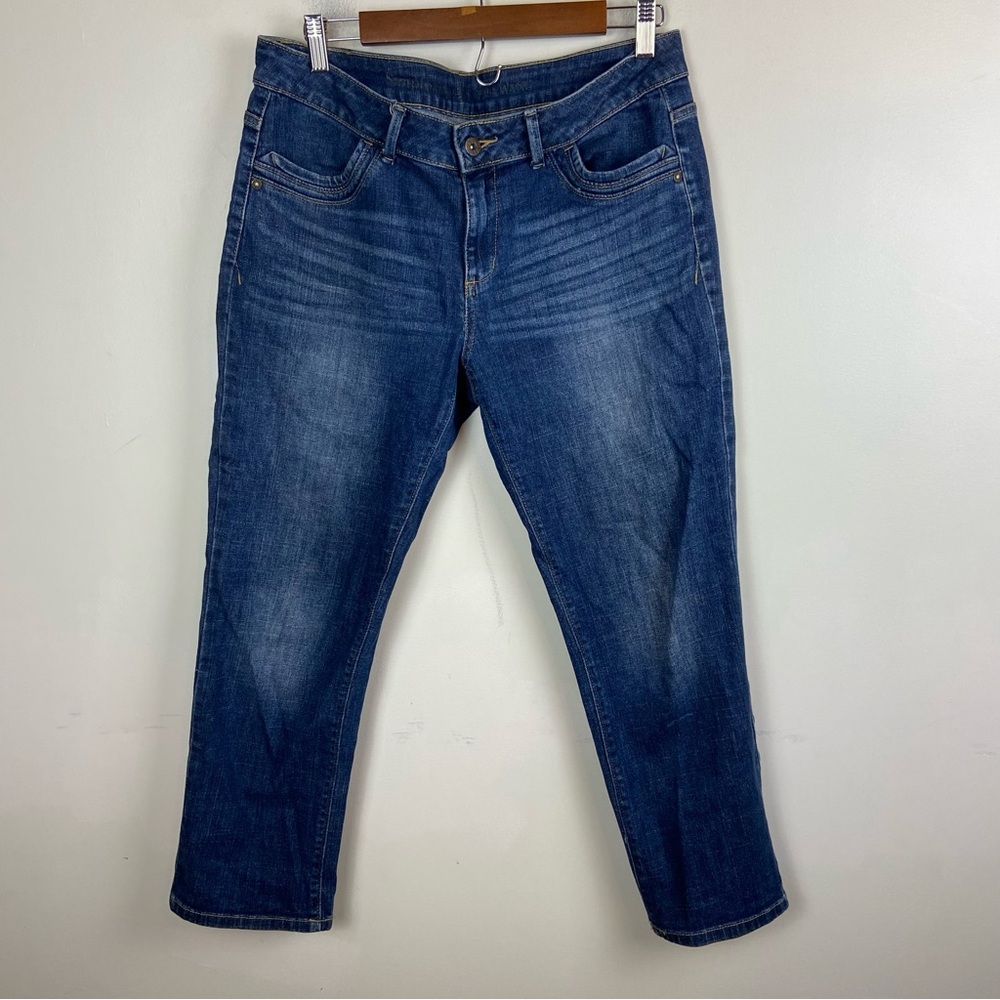 Simply Vera Wang Medium Wash Bootcut Denim Jeans Size 10 Pocket‎ Detail Classic